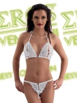 Dámsky krajkový set biely 2762 - foto 1
