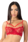 Women's Lace Bra Red 3238 - foto 1