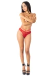 Women's Lace Thong Red 3243 - foto 5