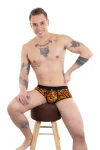 Pánske leopardie boxerky 7565 - foto 4