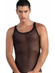 Men's Transparent Tank Top Black 7089 - foto 1