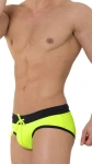 Men's Push-Up Swim Briefs in Reflective Yellow-Green 7227 - foto 1
