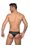 Pánské brasil PUSH-UP slipy černé 7287 - foto 2