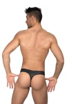 Pánske anatomické tanga čierne 7288 - foto 2