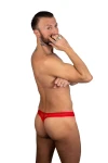 Men's Transparent Thong Red 7304 - foto 3