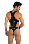 Men's Shiny Bodysuit Black 7316 - foto 2