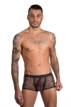 Pánské maskáčové push-up boxerky černé 7340 - foto 1