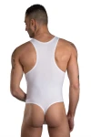Pánské body tanga bílé 7350 - foto 2