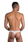 Men's White Thong with Hooks 7357 - foto 2
