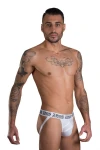 Pánské průsvitné jockstrapy bílé 7360 - foto 1
