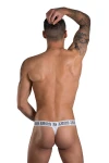 Pánská tanga bílá 7362 - foto 2