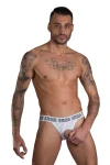 Pánská tanga bílá 7362 - foto 1