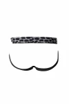 Pánský leopardí průhledný jockstrap černý 7424 - foto 4