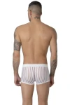Pánske push-up boxerky biele 7448 - foto 2