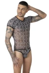 Pánské průhledné body slip černé 7454 - foto 1