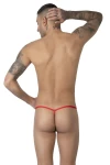 Pánske krajkové tanga červené 7467 - foto 2