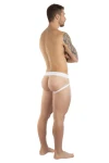 Pánsky transparentný jockstrap biely 7475 - foto 4