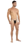 Pánske leopardie tanga čierne 7484 - foto 5