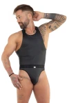 Pánske matné body tanga čierne 7509 - foto 1
