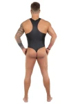Pánske matné body tanga čierne 7509 - foto 4