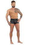 Pánske matné push-up boxerky čierne 7510 - foto 3