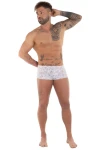 Pánske krajkové boxerky biele 7518 - foto 3