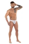 Men's Push-Up Brazilian Briefs White 7519 - foto 3