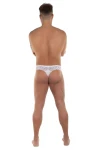 Men's Push-Up Brazilian Briefs White 7519 - foto 4