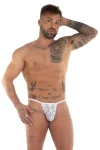 Men's White Mini Thong 7520 - foto 1