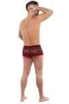 Men's Transparent Boxers Black-Red 7521 - foto 4