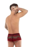 Men's Transparent Boxers Black-Red 7521 - foto 2