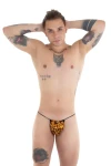 Men's Bold Leopard Mini Thong 7569 - foto 1