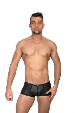Pánske push-up boxerky čierne 7282