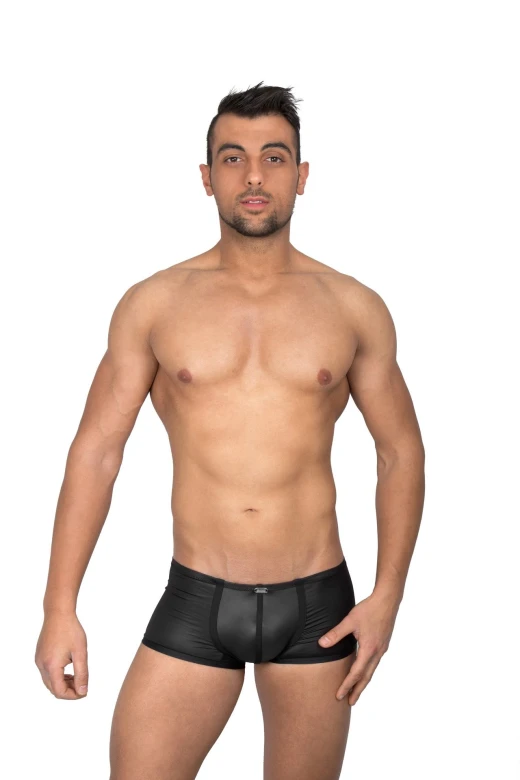 Men's Push-Up Boxers Black 7282